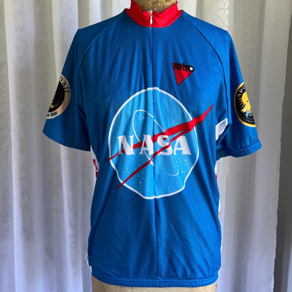 NASA  Blue bicycle  shirt in XL